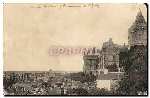 Cartes postales Le Chateau et Panorama St Jean