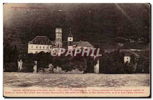 Ansichtskarte AK Abbaye D&#39Hautecombe Couvent Des Religieux