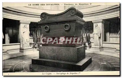Ansichtskarte AK Le Dome des Invalides Tombeau de Napoleon 1er La Crypte Sarcophoge de Napoleon
