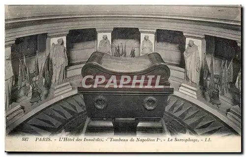 Ansichtskarte AK Paris L&#39Hotel des Invalides Tombeau de Napoleon 1er Le Sarcophage