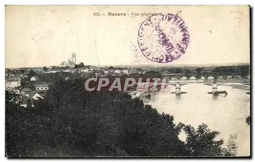 Cartes postales Nevers Vue Generale