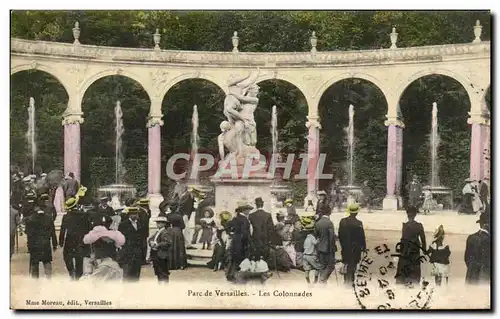 Ansichtskarte AK Parc De Versailles Les Colonnades