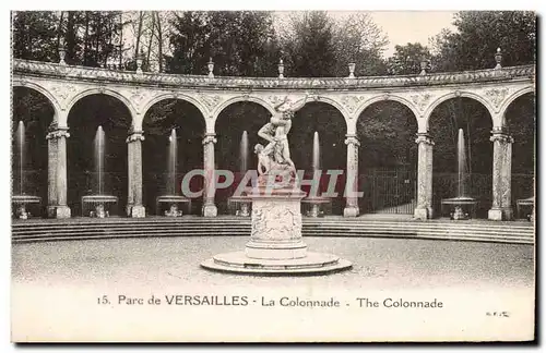 Cartes postales Parc De Versailles La Colonnade