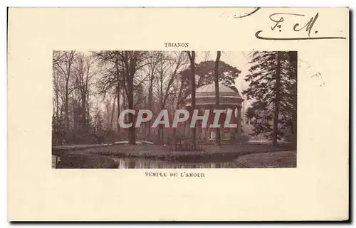 Cartes postales Trianon Temple De L&#39Amour Versailles