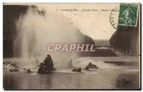 Cartes postales Versailles Grandes Eaux Bassin d&#39Apollon