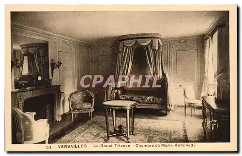 Cartes postales Versailles Le Grand Trianon Chambre De Marie Antoinette