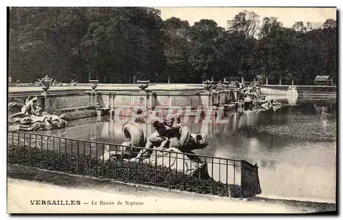 Ansichtskarte AK Versailles Le Bassin De Neptune