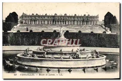 Cartes postales Versailles Bassin De Latone