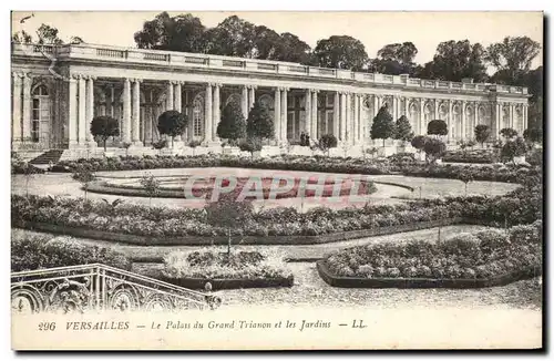 Cartes postales Versailles Le Palais Du Grand Trianon Et Les Jardins