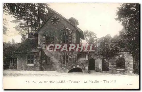 Ansichtskarte AK Parc De Versailles Trianon Le Moulin