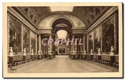 Cartes postales Les Petits Tableaux De Versailles La Galerie Des Batailles Par Fontaine Et