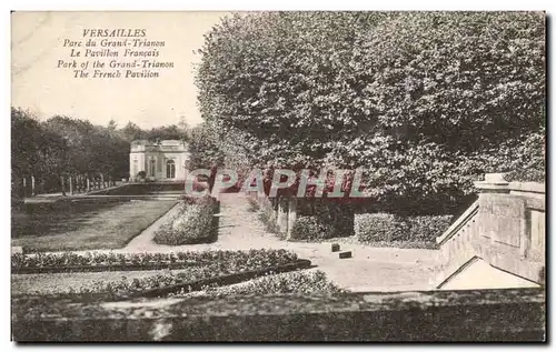 Cartes postales Versailles Parc Du Grand Trianon Le Pavillon Francais