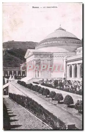 Cartes postales Roma Le Pantheon