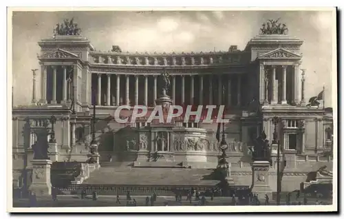 Cartes postales Roma Monument A Vittorio Emanueie