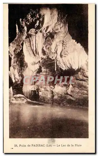Cartes postales Puits De Padirac Le Lac De La Pluie