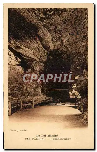 Cartes postales Le Lot Illustre Padirac L'Esbarcadere