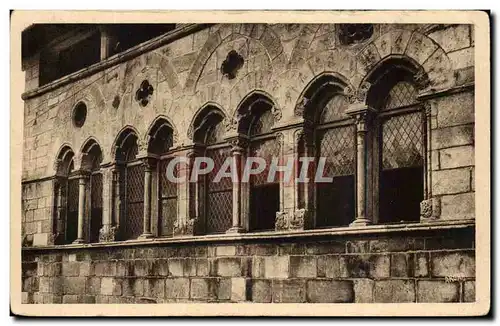 Ansichtskarte AK Figeac La Loggia De l&#39Oustal De La Mounedo de la maison de la monnaie