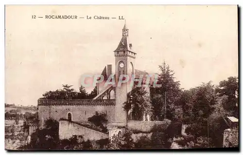 Cartes postales Rocamadour Le Chateau