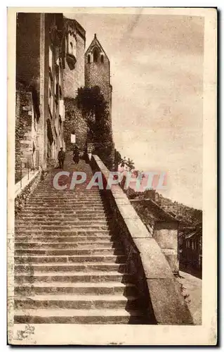 Ansichtskarte AK Rocamadour Escalier des pelerins