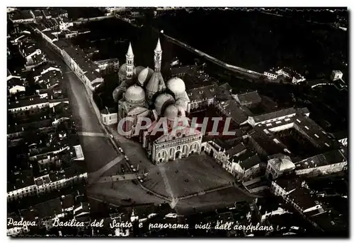 Cartes postales Padova Basilica del Santa Panorama visti dall aeroplana