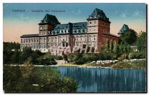 Cartes postales Torino Castello del Valentino