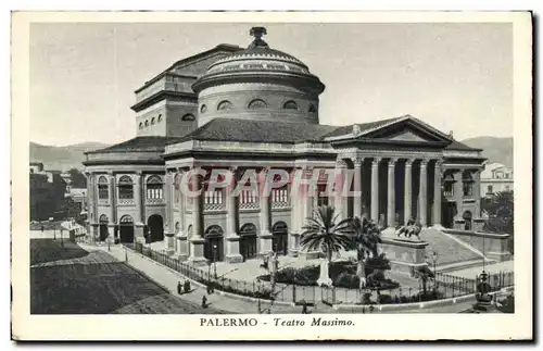 Cartes postales Palermo Teatro Massimo