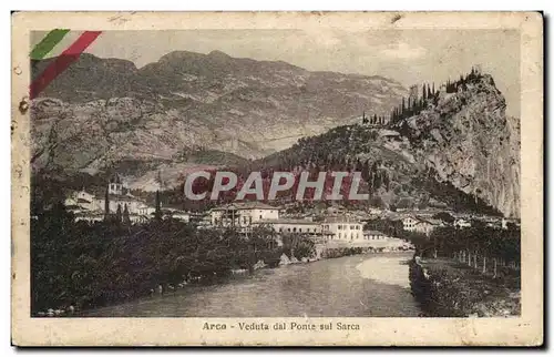 Cartes postales Argo Veduta dal Ponte sul Sarca