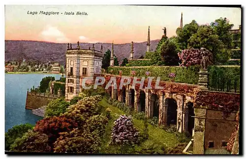 Cartes postales Lago Maggiore Isola Bellea