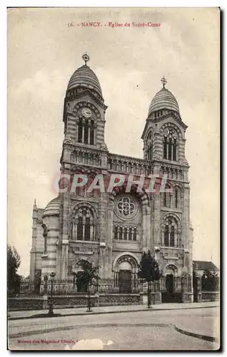 Ansichtskarte AK Nancy Eglise Du Sacre Coeur