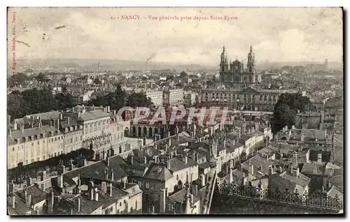 Cartes postales Nancy Vue Generale Prise Depuis Saint Epvre