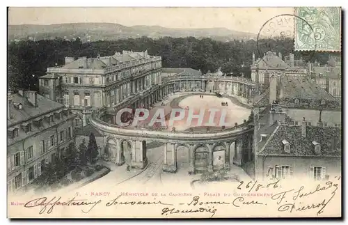 Cartes postales Nancy De La Carpierne Palais Du Gouvernent