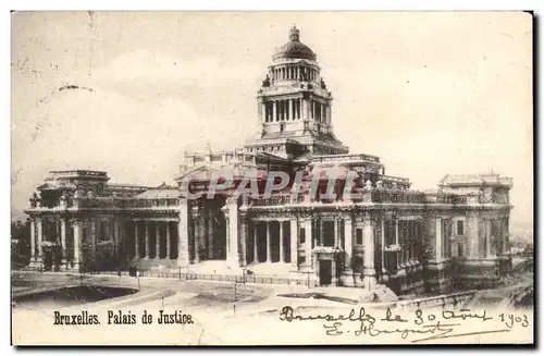 Cartes postales Bruxelles Palais de Justice