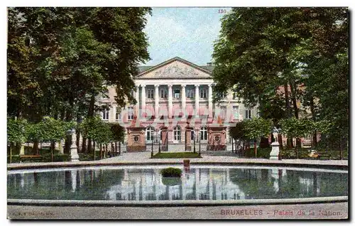 Cartes postales Bruxelles Palais de la Nation