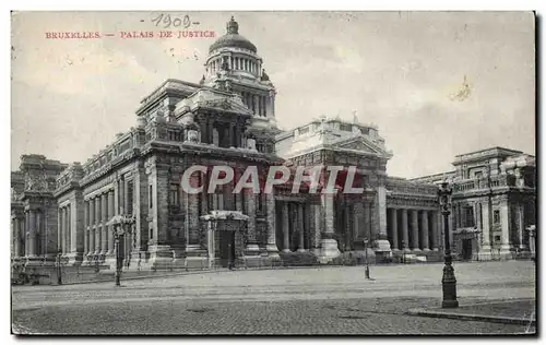 Cartes postales Bruxelles Palais de justice