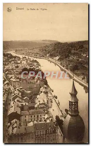 Ansichtskarte AK Dinant Le Bulbe de l&#39Eglise