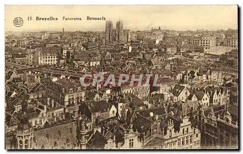 Cartes postales Bruxelles Panorama