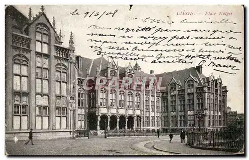 Cartes postales Liege Place Notger