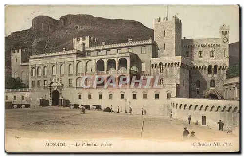 Cartes postales Monaco Le Palais du Prince