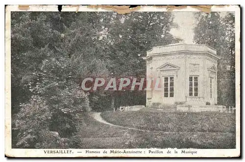 Cartes postales Versailles Hameau de Marie Antoinette Pavillon de la Musique