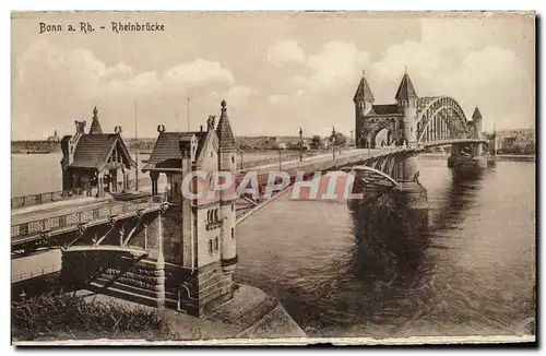 Cartes postales Bonn Rh Rheinbrucke