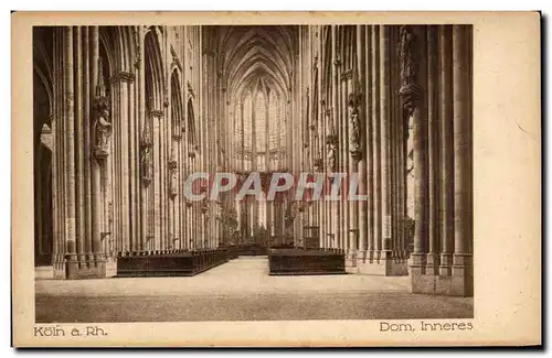 Cartes postales Koln a Rh Dom Inneres
