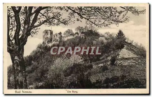 Cartes postales Bad Nassau Die Burg