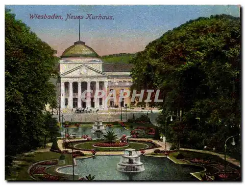 Cartes postales Wiesbaden Neues Kurhaus