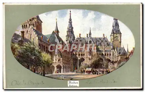 Cartes postales Aix La Chapelle Aachen Rathaus