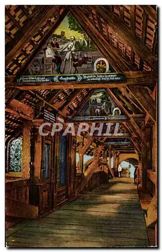 Cartes postales Luzern Spreuerbrucke