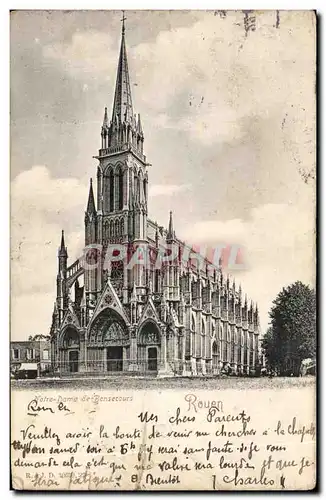 Cartes postales Notre Dame De Bonsecours Rouen