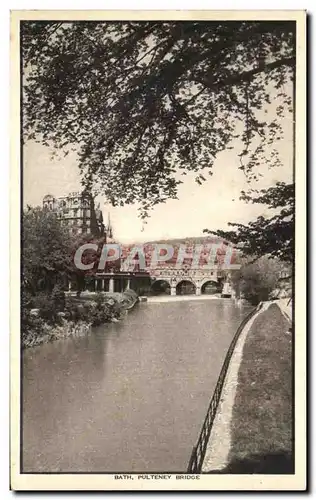 Ansichtskarte AK Bath Pulteney Bridge