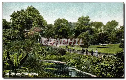 Cartes postales The Dell Hyde Park London