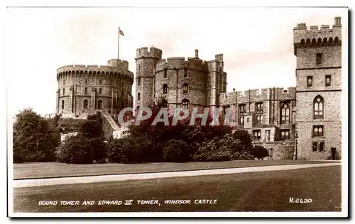 Ansichtskarte AK Round Tower and Edward III Tower Windsor Castle