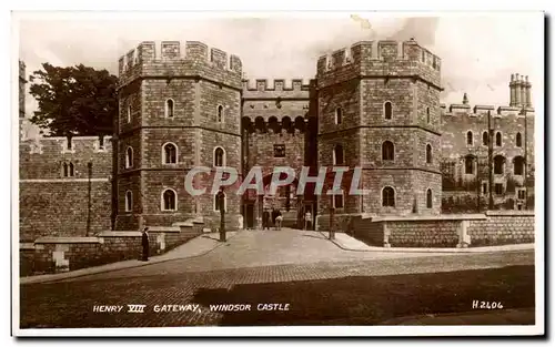 Ansichtskarte AK Henry VIII Gateway Windsor Castle